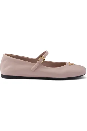 Prada Leather ballerina shoes
