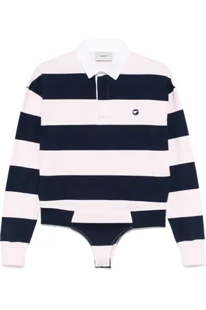 COPERNI Striped polo bodysuit