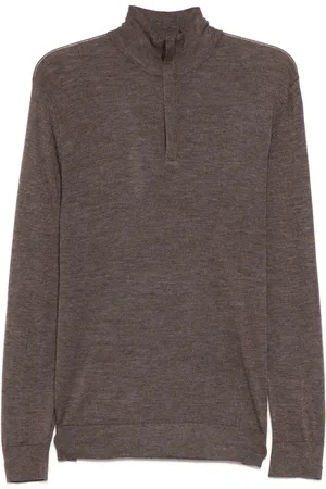 N.PEAL Regent FG Half Zip jumper