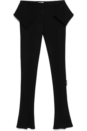 OFF-WHITE Belt-detail slim-fit trousers