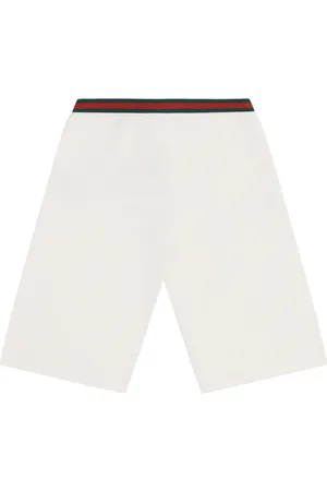 Gucci Web-stripe trim shorts