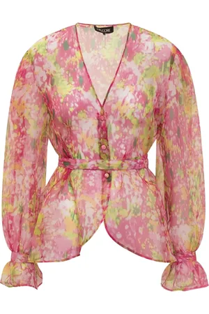 DEL CORE Floral-print blouse