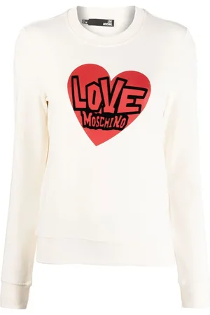 Moschino Heart-print logo sweatshirt