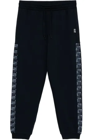 EA7 Logo-print track pants