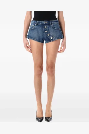 Jean Paul Gaultier Button-detail mini shorts