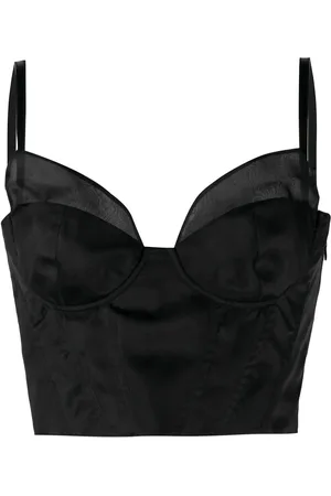 BROCK COLLECTION Fitted silk top