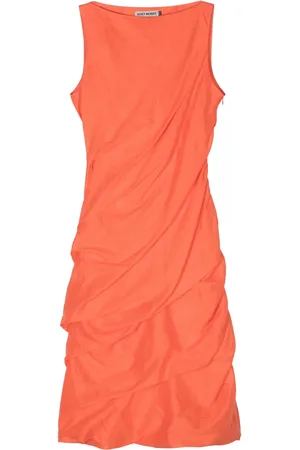 Issey Miyake Twining pleated midi dress