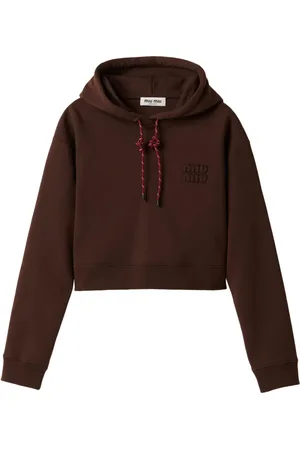 Miu Miu Cotton fleece hoodie