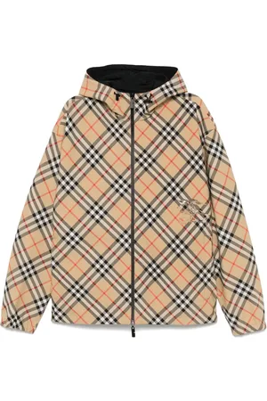Burberry Vintage Check-pattern reversible jacket