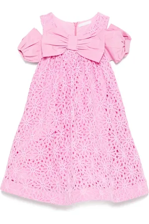 MISS GRANT Bow-detail dress