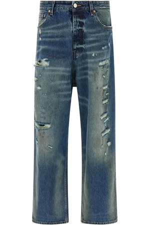 Vetements Cotton baggy jeans