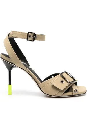 Msgm 95mm eyelet-embellished sandals