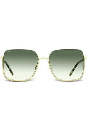 MCM 162S oversized square-frame tinted sunglasses
