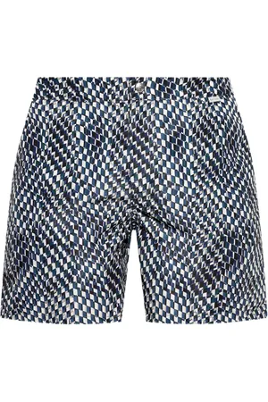 Paul Smith Optic Geometric-print swim shorts