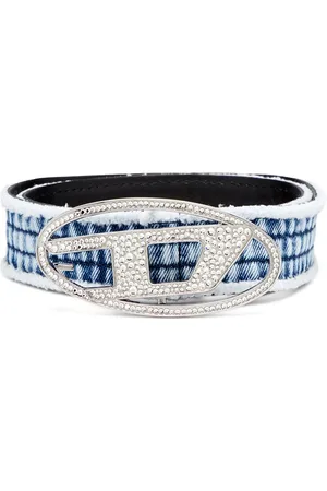 Diesel B-1dr rhinestone belt