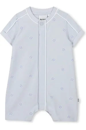 HUGO BOSS Monogram-print romper
