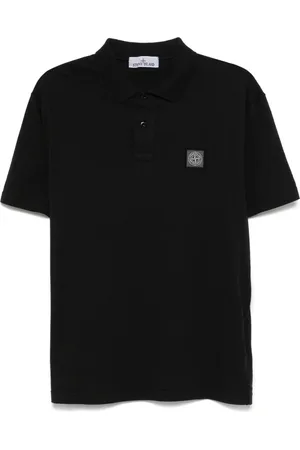Stone Island Compass-patch polo shirt