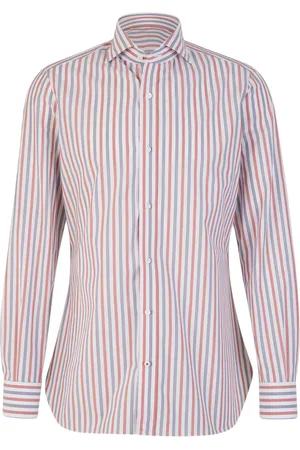 ISAIA Striped cotton shirt