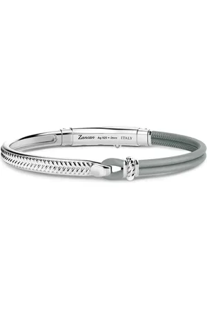 Zancan Engraved-logo bracelet