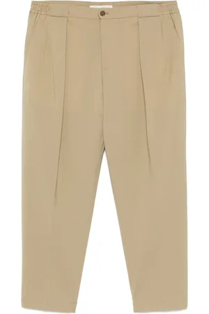BRIGLIA Portobellos tapered-leg trousers