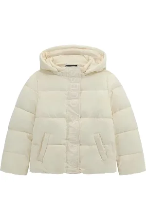Guess Logo-trim puffer jacket