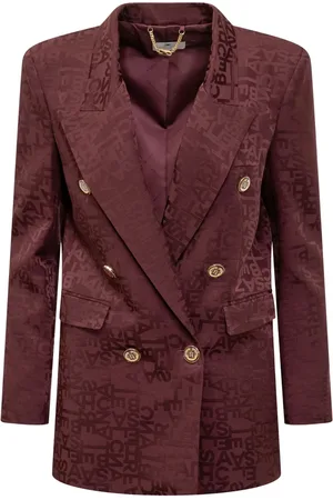 Elisabetta Franchi Logo-jacquard blazer