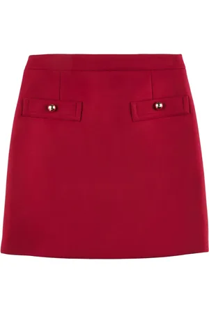 FAY Flap-pocket mini skirt