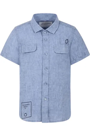 Trussardi Logo-embroidered shirt
