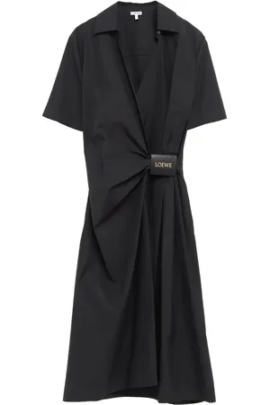 Loewe Draped midi dress