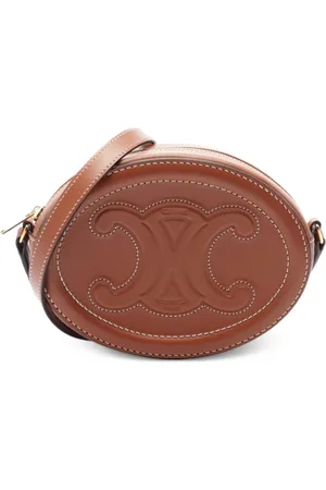 Céline 2020s Triomphe Oval cross body bag