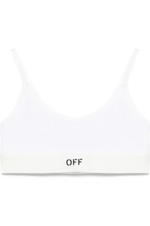 OFF-WHITE Ribbed bra