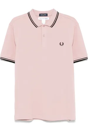Comme des Garçons X Fred Perry logo-embroidered polo shirt