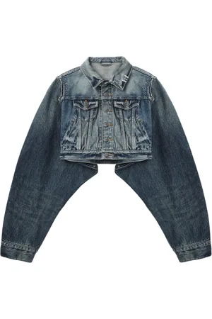 Maison Mihara Yasuhiro Cropped denim jacket