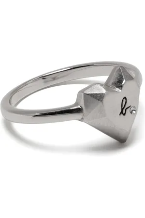 AGNÈS B. Carve heart ring