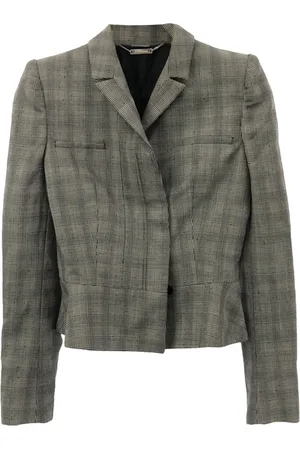 Alexander McQueen 2010s Prince of Wales-check blazer