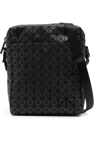 Issey Miyake Geometric-pattern small messenger bag