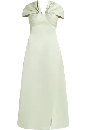 CHATS BY C.DAM Gathered-detail maxi dress
