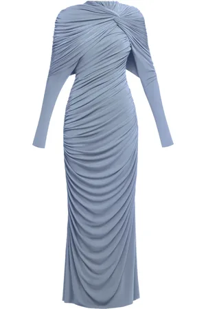 CHATS BY C.DAM Emera draped dress
