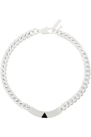 Coup De Coeur Pyramid Tag collar necklace