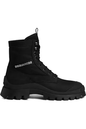 Dsquared2 Logo-print lace up boots