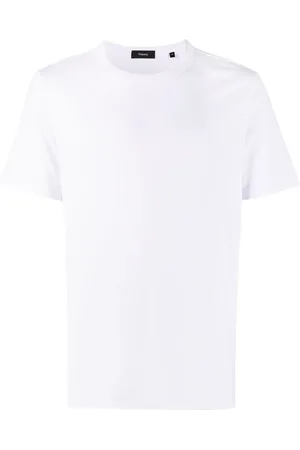THEORY Round-neck short-sleeved T-shirt