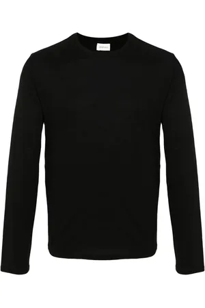 Saint Laurent Embroidered-Cassandre logo T-shirt