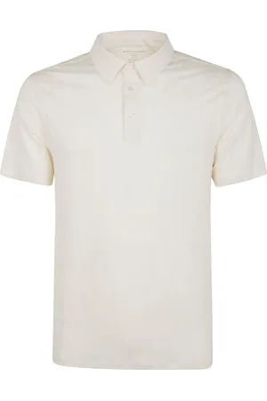 Majestic Linen-blend polo shirt