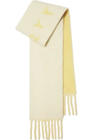 Burberry Logo-intarsia reversible scarf