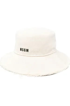 Msgm Logo-embroidered hat