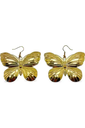 JENNIFER GIBSON JEWELLERY Pre-owned Butterfly drop earrings