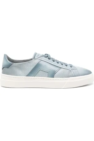 santoni Double Buckle Sneakers