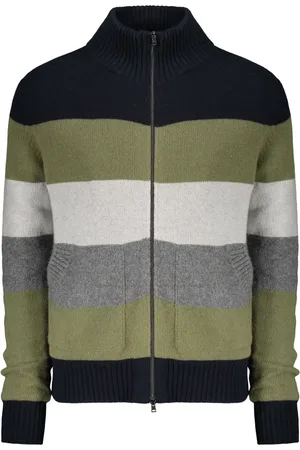 HERNO Striped cardigan