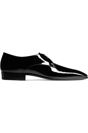 Saint Laurent Patent-finish leather loafers