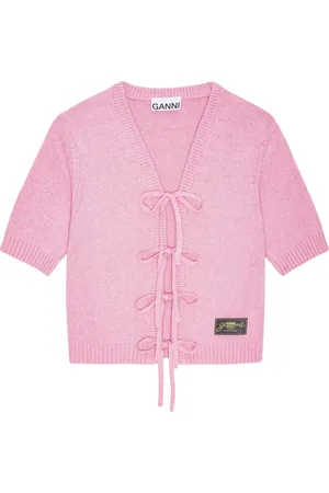 Ganni Short-sleeve cardigan